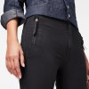 Rifle - Weld high slim chino wmn čierna