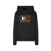 Mikina - RELAXED OCO FLAG HOODIE LS tmavěmodrá