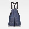 Overal - Utility Boyfriend Short Overall modrý