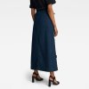 Sukňa - A-line Maxi Wrap Skirt tmavomodrá