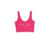 Tielko - TJW SCRIPT LINEAR RIB TOP ružové
