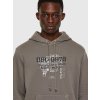 Mikina - DIesel SGIRKHOODB3 SWEATSHIRT bledozelená