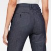 Nohavice - Bronson high skinny chino wmn modré