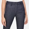 Nohavice - Bronson high skinny chino wmn modré