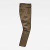 Nohavice - Bronson XL paperbag waist chino wmn zelené