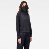 Mikina - High turtle neck loose wmn tmavomodrá