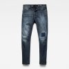 Rifle - G-star RAW Kir stretch denim o tmavomodré