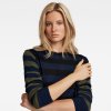 Šaty - Cross v stripe r dress knit viacfarebné