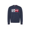 Sveter - TJM BRANDED SWEATER modrý