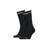 Ponožky - Tommy Hilfiger TH MEN ICONIC SOCK 2P čierne