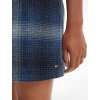 Sukňa - Tommy Hilfiger WOOL SHADOW CHECK SHORT SKIRT  modrá