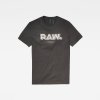 Tričko - RAW. slim r t sivé