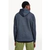 Mikina - Tommy Jeans TJM STRAIGHT LOGO HOODIE modrá