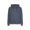 Mikina - Tommy Jeans TJM STRAIGHT LOGO HOODIE modrá