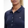 Polo tričko - TJW BUTTON THROUGH POLO LS modré
