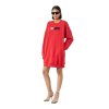 Šaty - D-ROBBIE-DIV DRESS červené