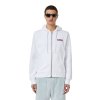 Mikina - S-GINN-HOOD-ZIP-DIV SWEAT biela