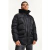 Bunda - TJM ASYMMETRIC ZIP PUFFER čierna