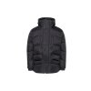 Bunda - TJM ASYMMETRIC ZIP PUFFER čierna