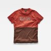 Tričko - G-star RAW 7411 C&ampS tee oranžové