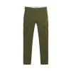 Nohavice - XX SLIM TAPER CARGO MOSSY GREE zelené