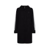 Šaty - TH FLEX RELAXED HOODIE DRESS LS čierne