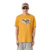 Tričko - DIesel T-JUST-C15 T-SHIRT oranžové
