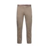 Nohavice - DENTON TH FLEX SATIN CHINO GMD hnedé