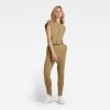 Overal - Snap button jumpsuit s\s zelený