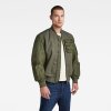 Bunda - Chest pocket pm bomber zelená