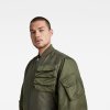 Bunda - Chest pocket pm bomber zelená
