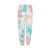 Tepláky - TJW MULTI TIE DYE SWEATPANT biele