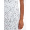 Sukňa - TJW PRINTED MIDI SLIT SKIRT biela