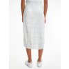 Sukňa - TJW PRINTED MIDI SLIT SKIRT biela