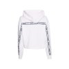 Mikina - TJW BXY CROP TAPING HOODIE čierna