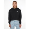 Mikina - TJW BXY CROP TAPING HOODIE čierna