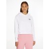 Mikina - TJW BXY CROP TAPING HOODIE biela