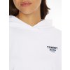 Mikina - TJW BXY CROP TAPING HOODIE čierna