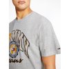 Tričko - TJM HALF N HALF COLLEGE TEE sivé