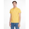 Polo tričko - MOULINE TIPPED SLIM POLO žlté