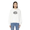 Mikina - F-REGGY-HOOD-E2 SWEAT-SHIRT biela