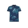 PALM FLORAL PRINT REG POLO