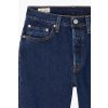 Rifle - 501 CROP SALSA STONEWASH modré