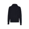 Sveter - HAYANA CABLE ZIP-UP SWEATER modrý