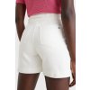 Krátke nohavice - DNM FLARE HW SHORT WHITE BELT biele
