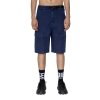 Krátke nohavice - D-KROOLEY-CARGO-SHORT-NE SHORT modré