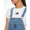 Šaty - DENIM DUNGAREE DRESS CF8011 modré