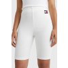 Krátke nohavice - TJW RIB BADGE CYCLE SHORT biele