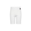 Krátke nohavice - TJW RIB BADGE CYCLE SHORT biele