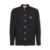 Košeľa - TJM TWISTED FLAG OVERSHIRT čierna